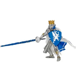 Papo Figurer>Blå Dragekonge - H: 18 cm