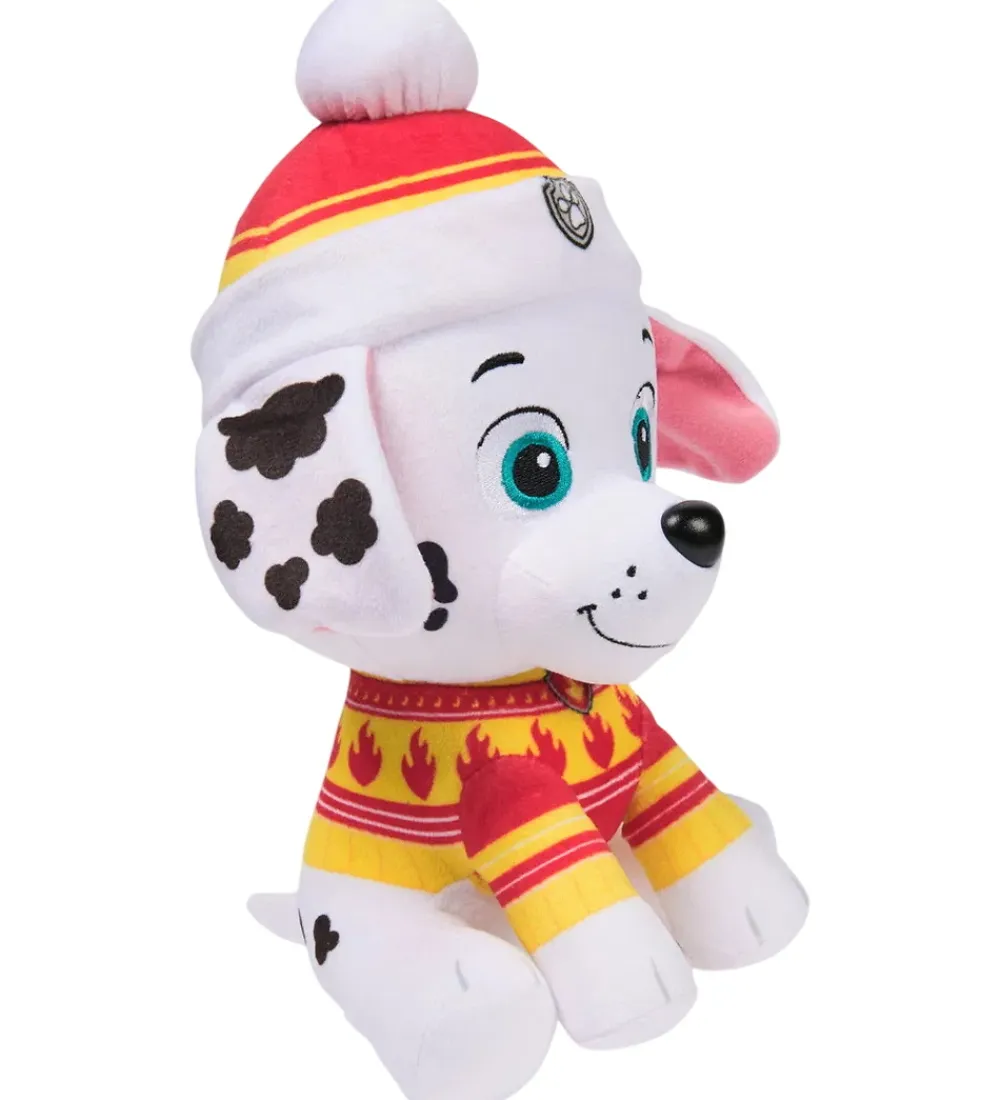 Paw Patrol Bamser>Bamse m. Musik - Holiday Music - 20 cm - Marshall