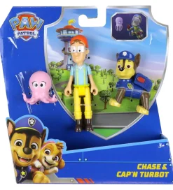 Paw Patrol Figurer>Legetøjsfigurer - Chase & Cap'N Turbot