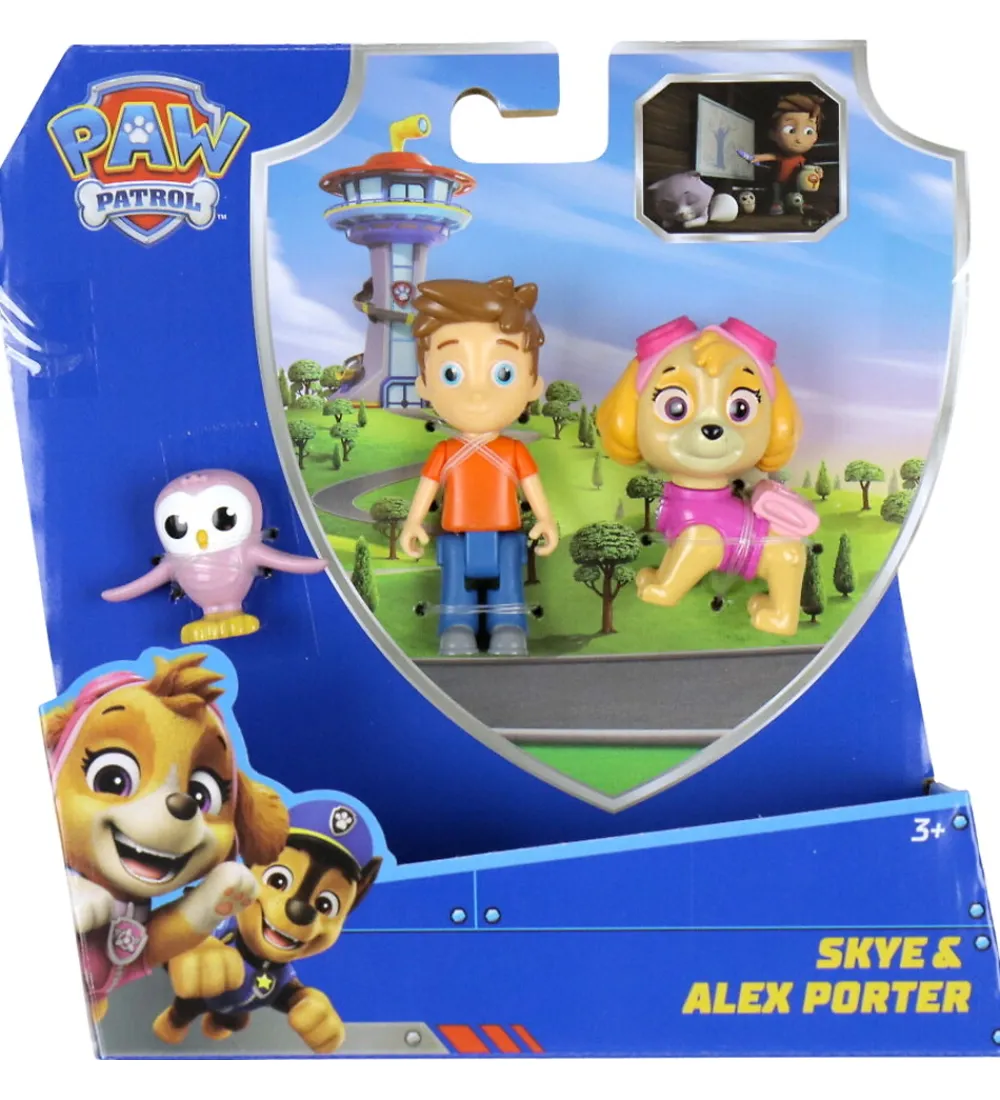 Paw Patrol Figurer>Legetøjsfigurer - Skye & Alex Porter
