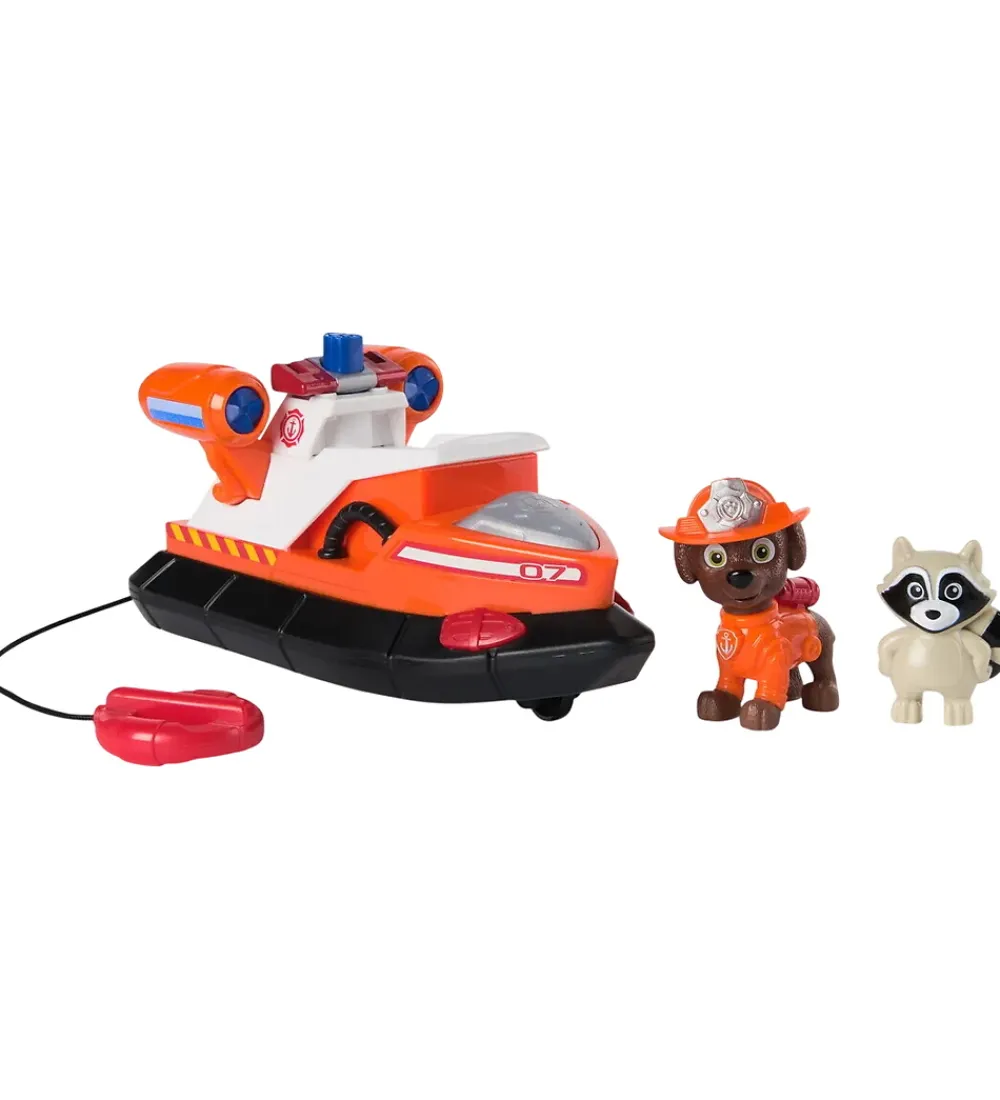 Paw Patrol Figurer|Biler, Tog Og Køretøjer>Redningsbåd - Fire Rescue - Zuma Rescue Fire Boat
