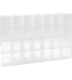 Pearl N Fun Perler>Opbevaringsboks Til Perler - 34,5x21,5 cm - 28 Rum