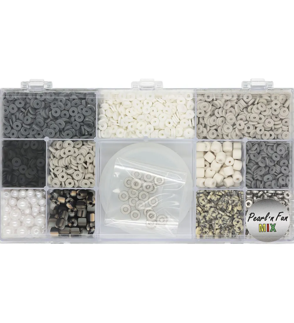 Pearl N Fun Perler>Perler - Smykkesæt - Heishi Fimo