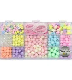 Pearl N Fun Perler>Perler - Smykkesæt - Pastel