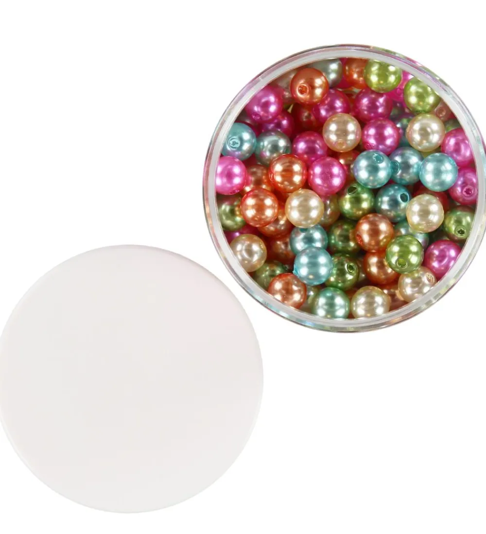 Pearl N Fun Perler>Pearl'n Fun Perler - Blank - 125 gram - Multifarvet