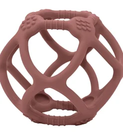 Petit Monkey Bideringe>Bidebold - Silikone - Mahony Rose