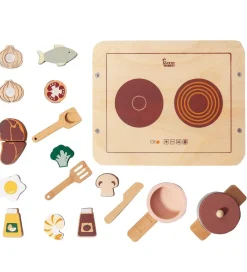 Petit Monkey Legemad|Legekøkken Og Legemøbel>Legekøkken - 17 Dele - Træ