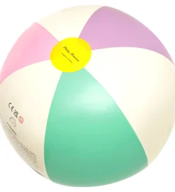 Petites Pommes Udeleg Og Udendørs Legetøj|Strandlegetøj>Badebold - 45 cm - Otto - Menthe/Violet/Pink
