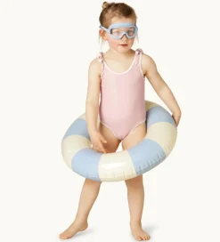 Petites Pommes Udeleg Og Udendørs Legetøj|Baderinge>Badering - 60 cm - Anna - Nordic Blue