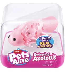 Pets Alive Figurer>Badelegetøj - Swimming Axolotl - Rosa