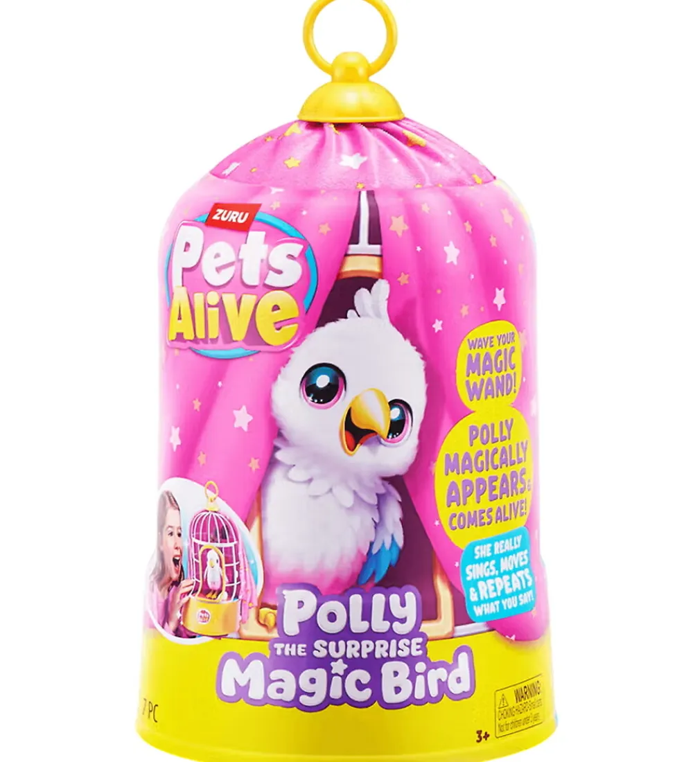 Pets Alive Figurer>Legetøj - Polly The Surprise Magic Bird