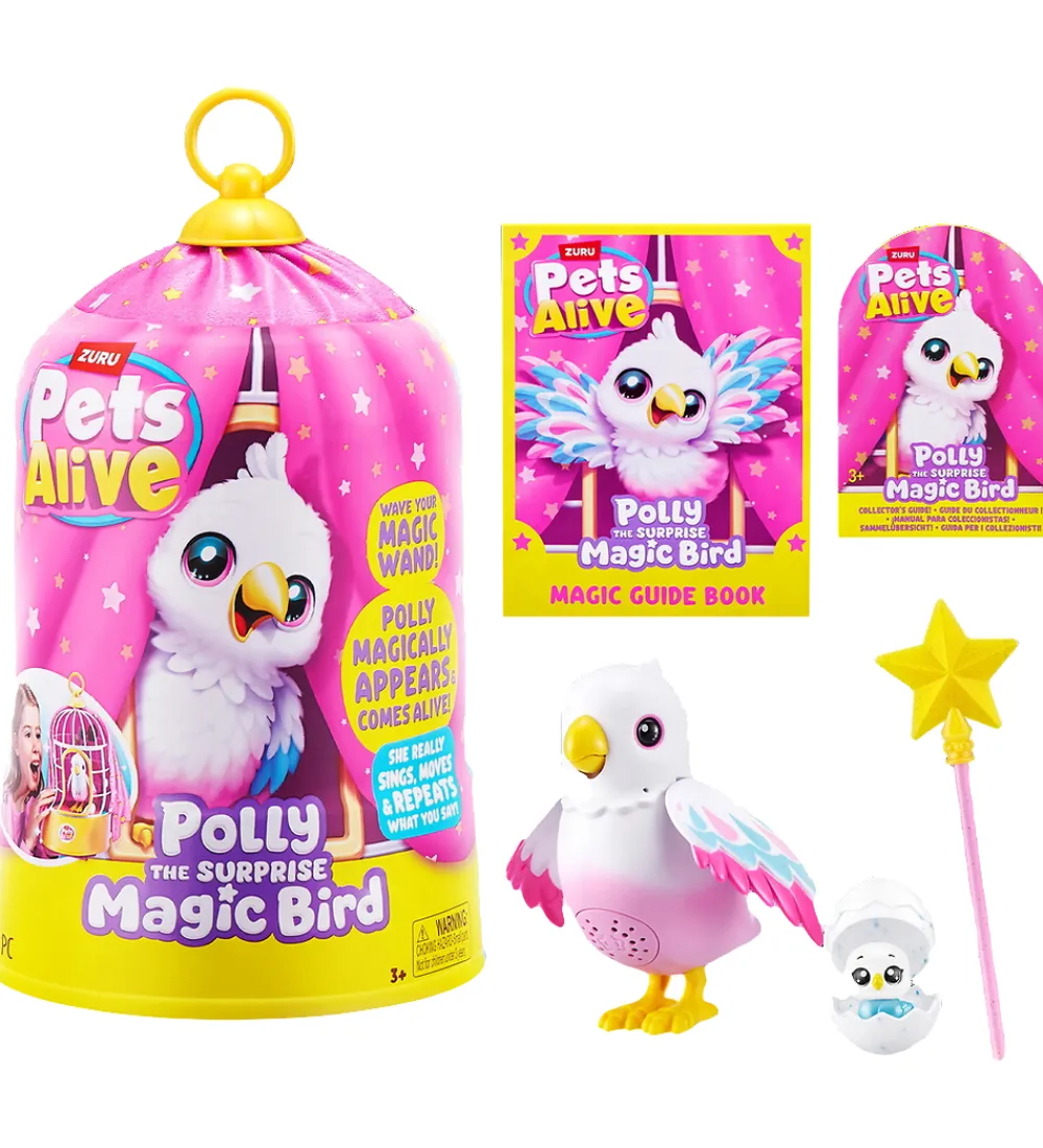 Pets Alive Figurer>Legetøj - Polly The Surprise Magic Bird