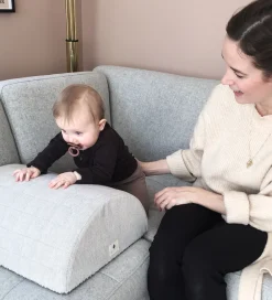 Pine Cone Tumledyr|Motorisk Legetøj>Tumlemøbel - 17,5x45x35 cm - Moon - Happy Play - Light