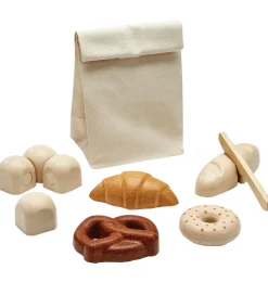 PlanToys Legemad>Brødsæt - Træ