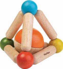 PlanToys Gribelegetøj>Gribelegetøj - Trekant - Multifarvet