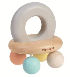PlanToys Gribelegetøj>Klokke-Rangle - Pastel