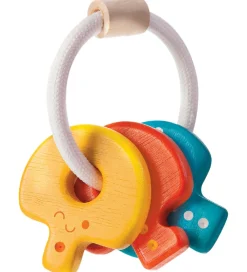 PlanToys Gribelegetøj>Rangle - Nøgler - Multifarvet