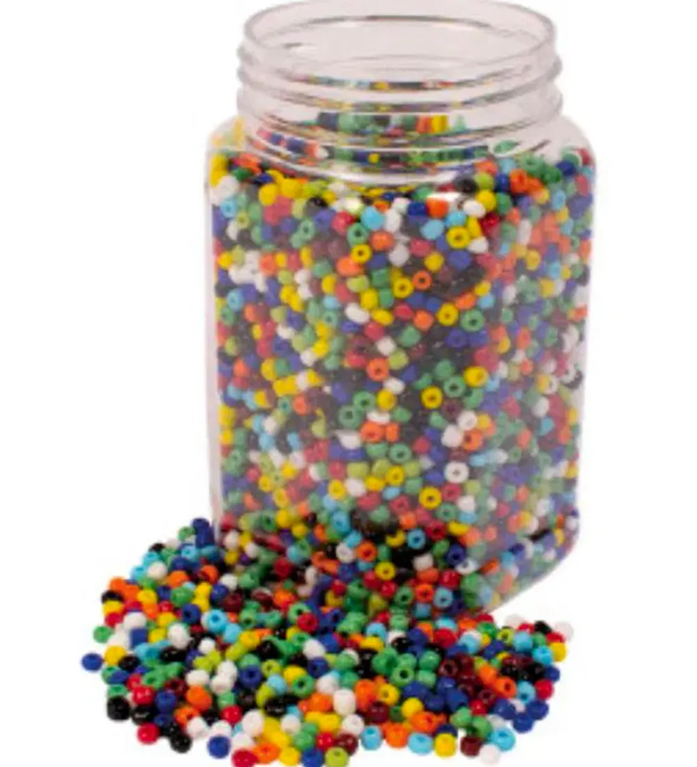 Playbox Perler>Perler - Glasperler - 4 mm - 500 g