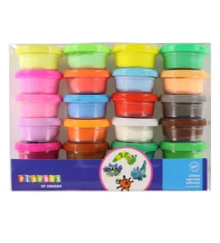 Playbox Modellervoks>Silk Clay Modellervoks - 24 stk - 10 gram