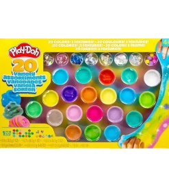 Play-Doh Slim|Kreativ Leg>Slim - Mix & Play Variety - 20-pak
