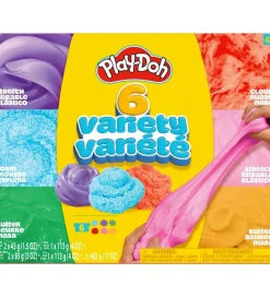 Play-Doh Slim|Kreativ Leg>Slim - Multi Variety Box 6 Pack