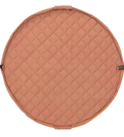 Play&Go Legetæpper Og Legegulve>Legetøjstæppe - Ø120 - Soft Organic - Tawny Brown