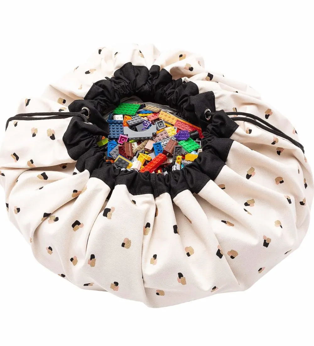 Play&Go Legetæpper Og Legegulve>Legetøjstæppe - Ø140 cm - Paint Wipes