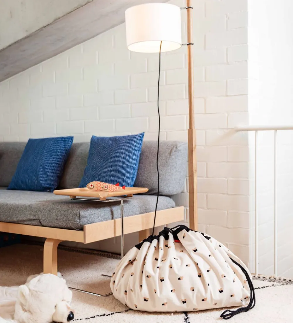 Play&Go Legetæpper Og Legegulve>Legetøjstæppe - Ø140 cm - Paint Wipes