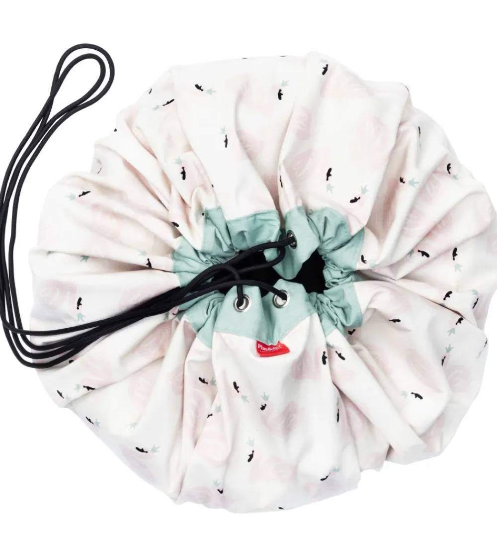 Play&Go Legetæpper Og Legegulve>Legetøjstæppe - Ø140 cm - Swan