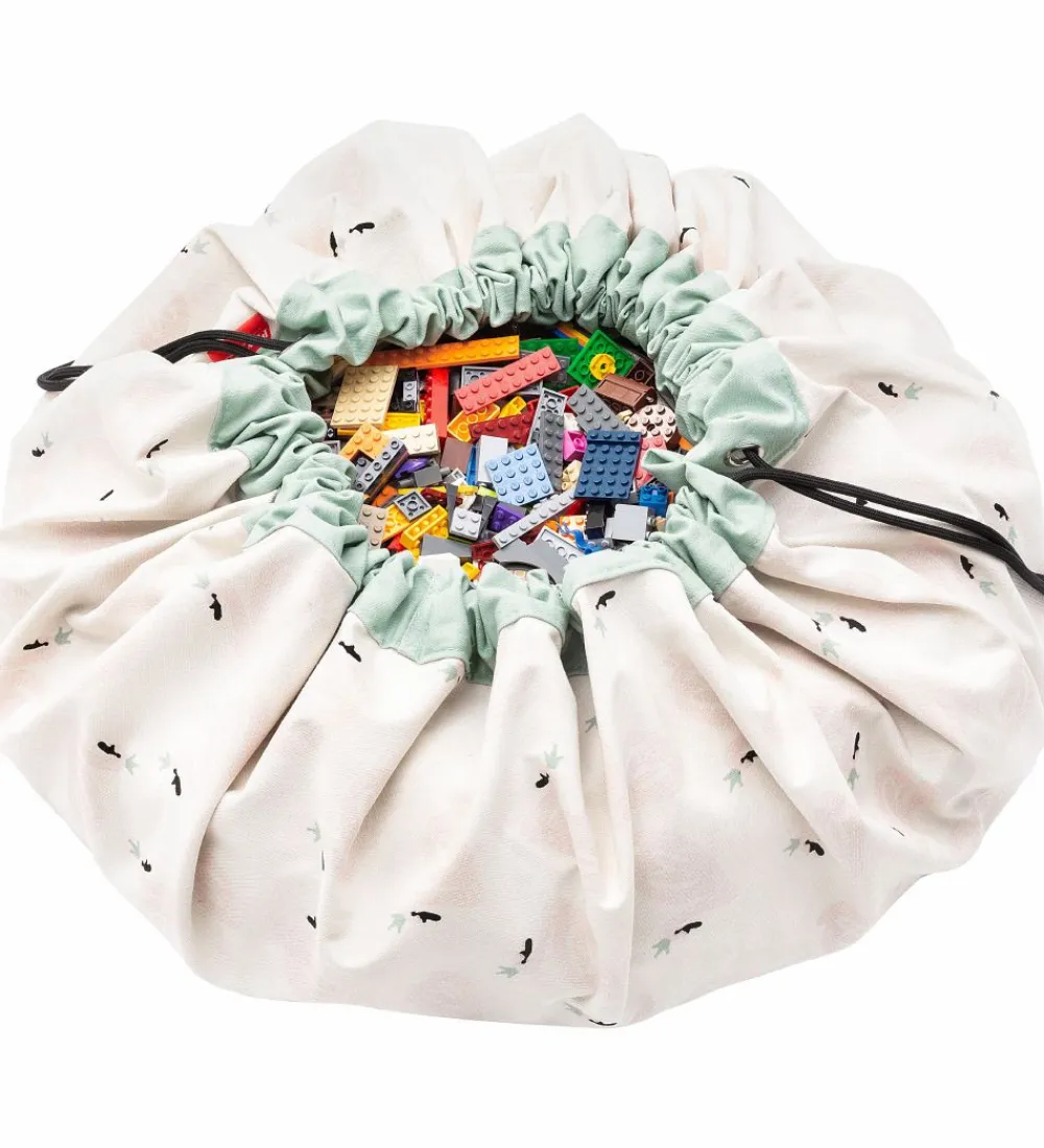 Play&Go Legetæpper Og Legegulve>Legetøjstæppe - Ø140 cm - Swan