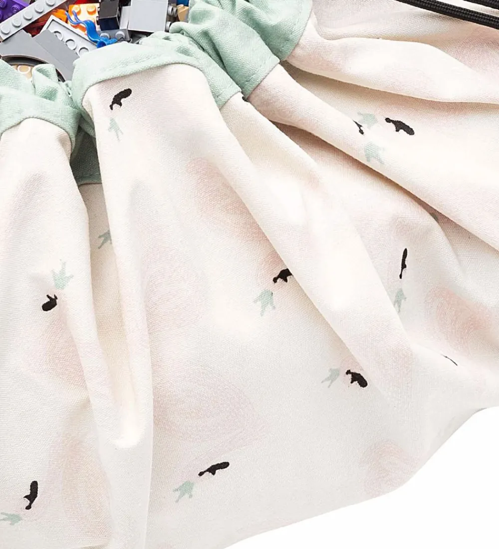 Play&Go Legetæpper Og Legegulve>Legetøjstæppe - Ø140 cm - Swan