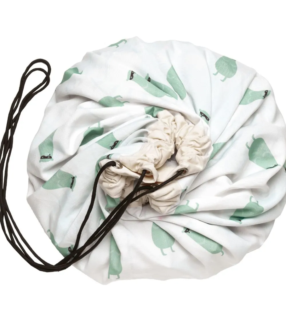 Play&Go Legetæpper Og Legegulve>Legetøjstæppe - Ø140 cm - Train