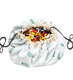 Play&Go Legetæpper Og Legegulve>Legetøjstæppe - Ø140 cm - Train