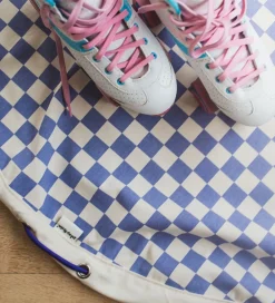 Play&Go Legetæpper Og Legegulve>Legetøjstæppe - Ø140 cm - Vichy Purple