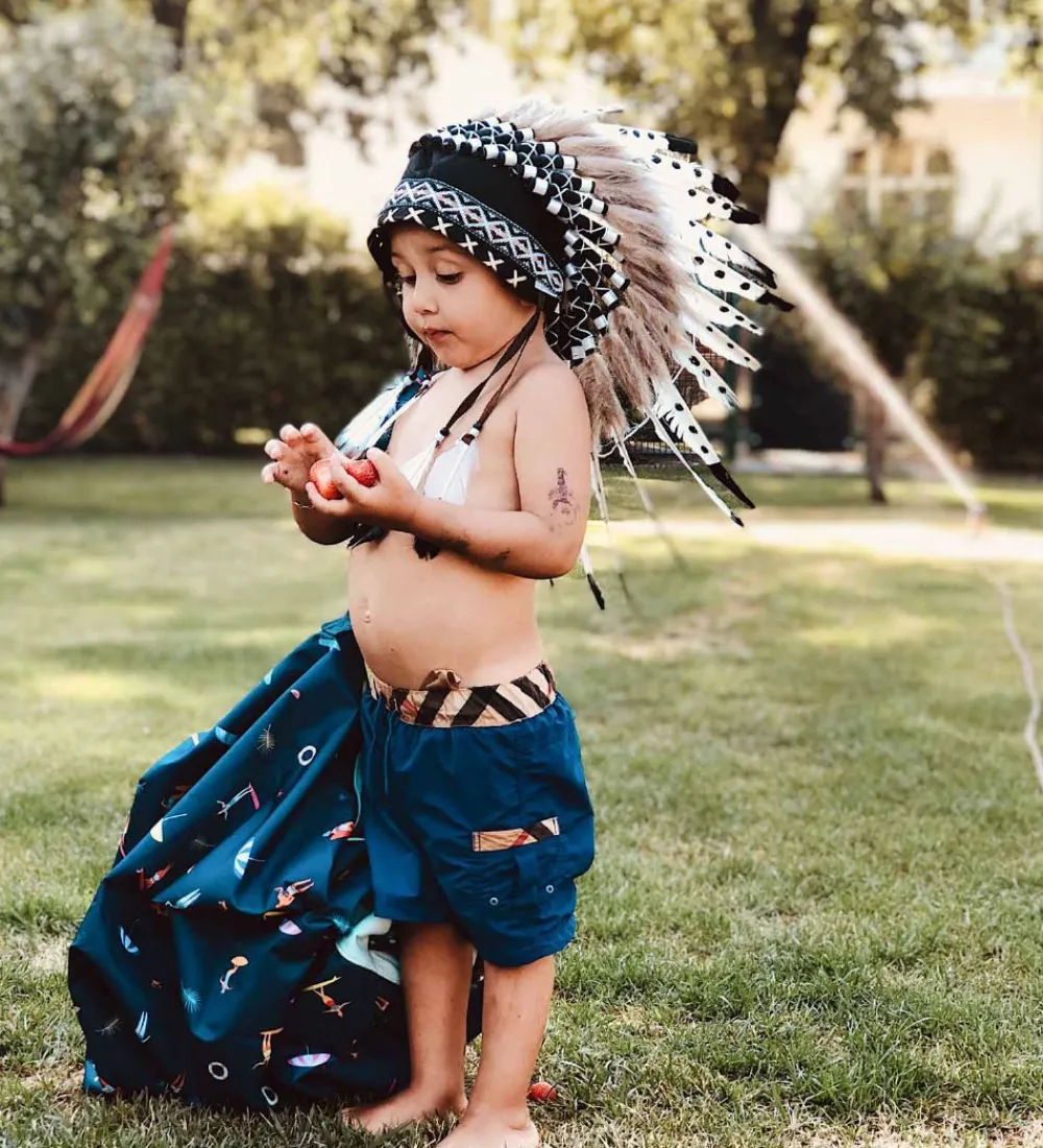 Play&Go Legetæpper Og Legegulve>Legetøjstæppe - Outdoor - Ø140 cm - Surf