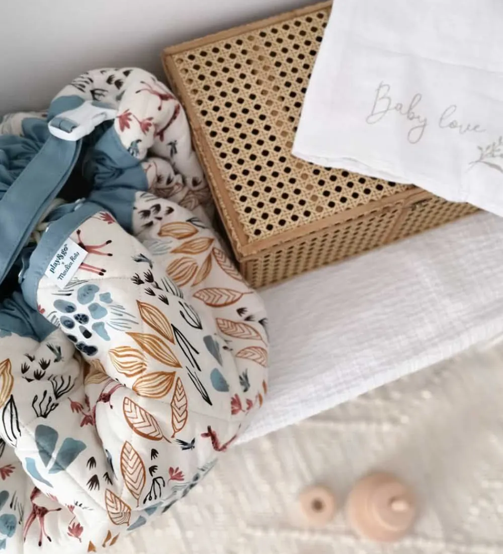 Play&Go Legetæpper Og Legegulve>Legetøjstæppe - Soft - Ø120 - Baobab