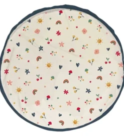 Play&Go Babylegetøj|Legetæpper Og Legegulve>Legetøjstæppe/Opbevaring - 140 cm - 2-i-1- Funny Days