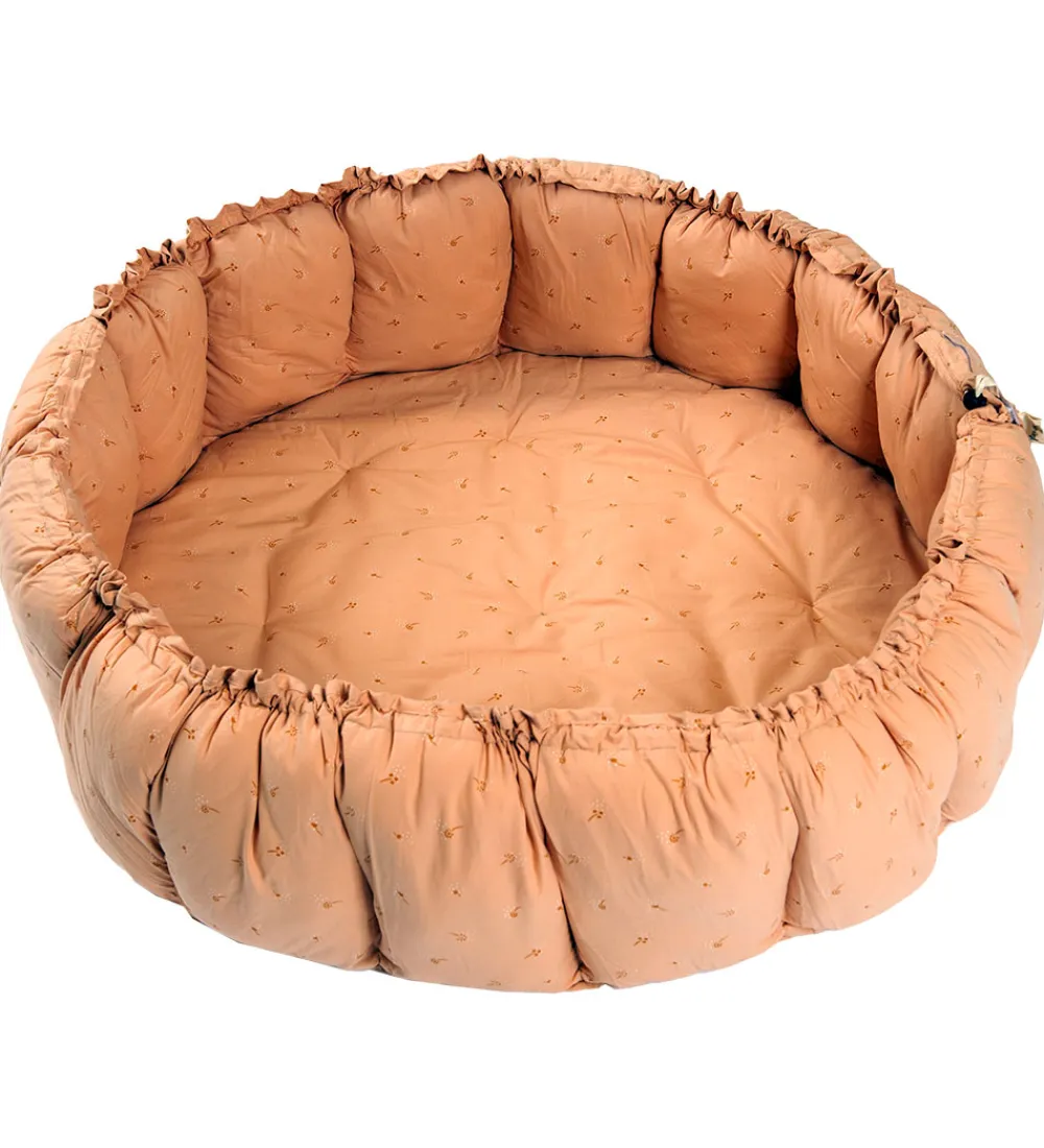 Play&Go Legetæpper Og Legegulve>Legetæppe - 3-i-1 - Ø130 cm - Bloom Fleuri