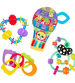 Playgro Bideringe>Gavesæt - Bidelegetøj - Up and Away - 4 Dele