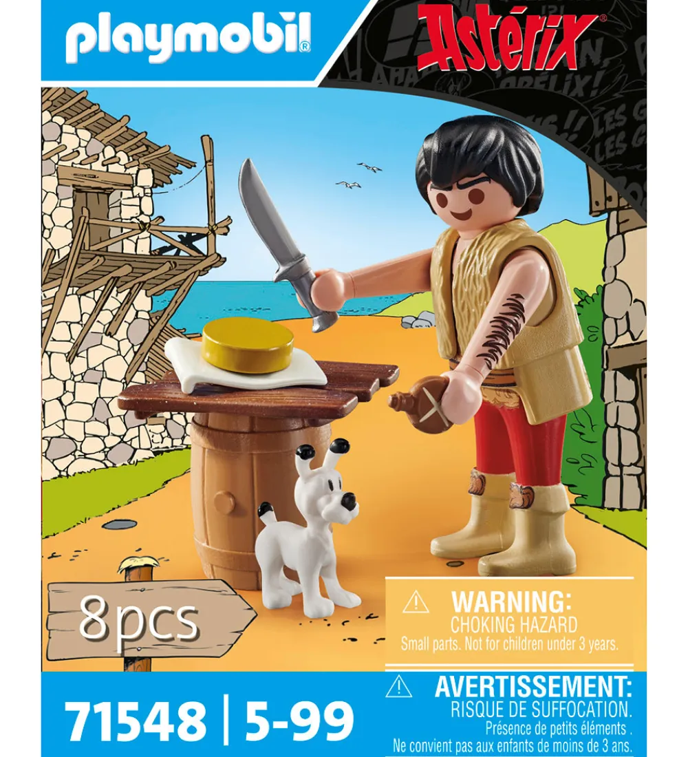 Playmobil Byg Og Klodser>Asterix - Boneywasawarriorwayayix - 71548 - 8 Dele