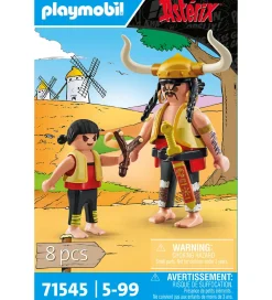 Playmobil Byg Og Klodser>Asterix - Huevos Y Bacon og Pepe - 71545 - 8 Dele