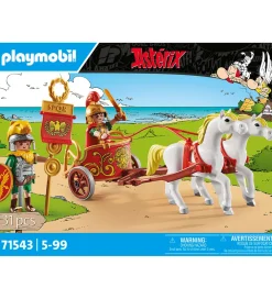 Playmobil Byg Og Klodser>Asterix - Romersk Stridsvogn - 71543 - 31 Dele