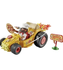 Playmobil Konstruktionslegetøj>Funstars - Racing Pizza - 71634 - 37 Dele