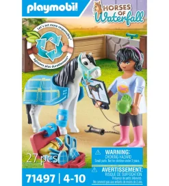 Playmobil Byg Og Klodser>Horses Of Waterfall - Hesteterapeut - 71497 - 27 dele