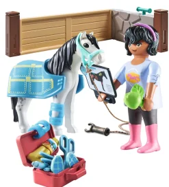 Playmobil Byg Og Klodser>Horses Of Waterfall - Hesteterapeut - 71497 - 27 dele