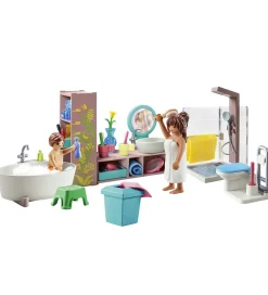 Playmobil Konstruktionslegetøj|Byg Og Klodser>My Life - Badeværelse - 71611 - 55 Dele