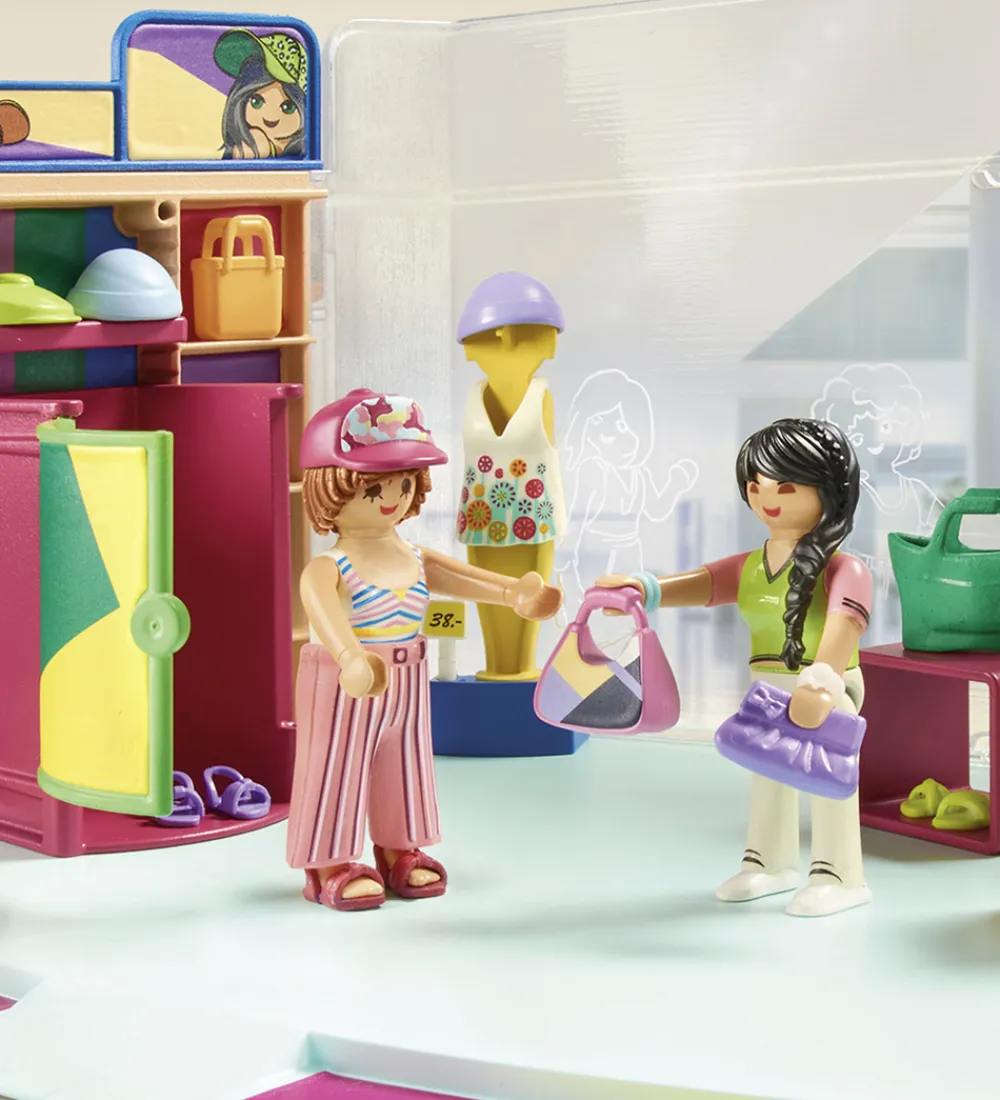 Playmobil Byg Og Klodser>My Life - Modebutik - 71534 - 76 Dele