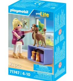 Playmobil Konstruktionslegetøj>MyLife - Hundesalon - 71747 - 23 Dele