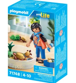 Playmobil Konstruktionslegetøj>MyLife - Skildpaddeterrarium - 71748 - 20 Dele