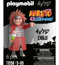 Playmobil Konstruktionslegetøj|Byg Og Klodser>Naruto - Choji - 71558 - 6 Dele